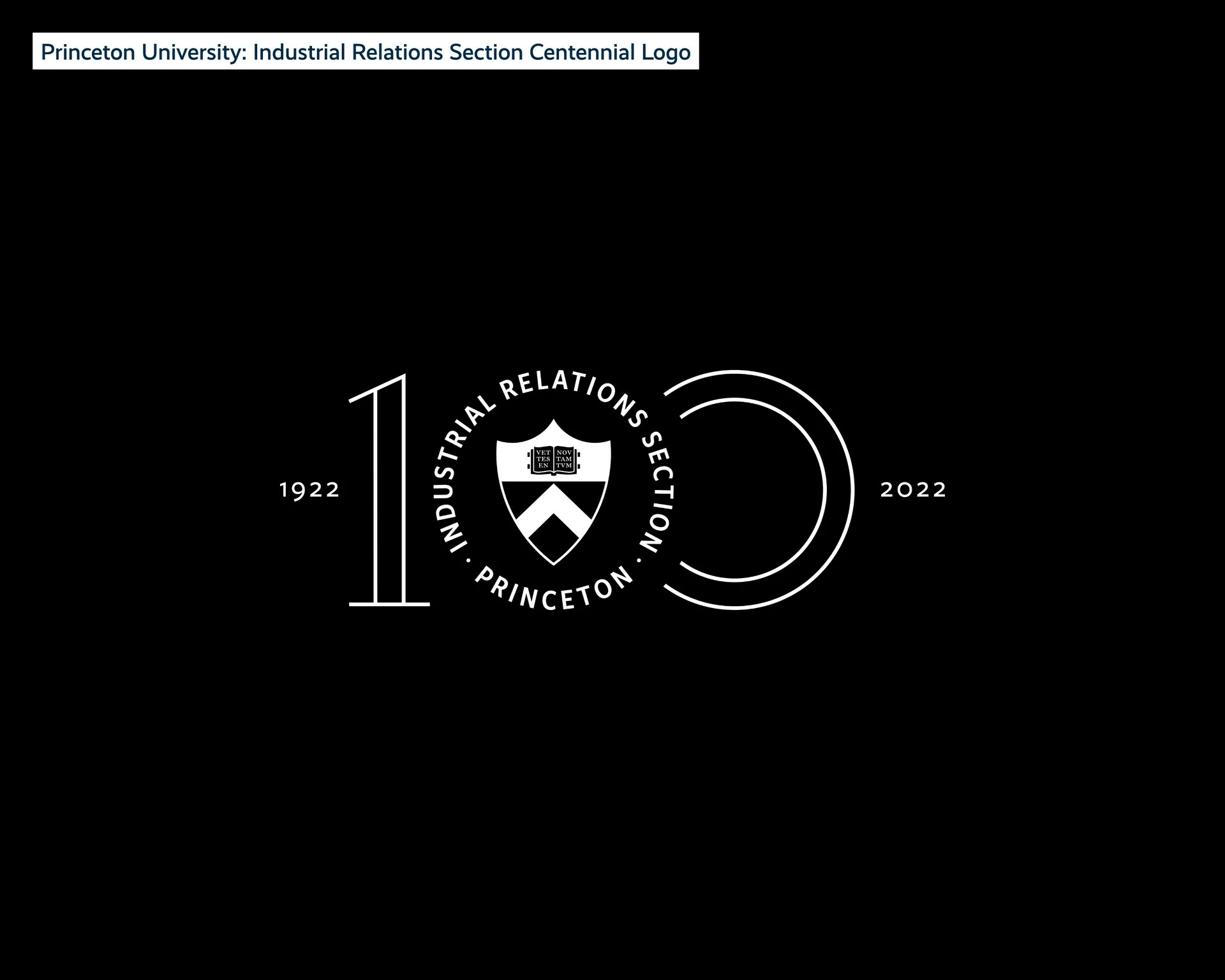 Industrial Relations Section Centennial Logo
