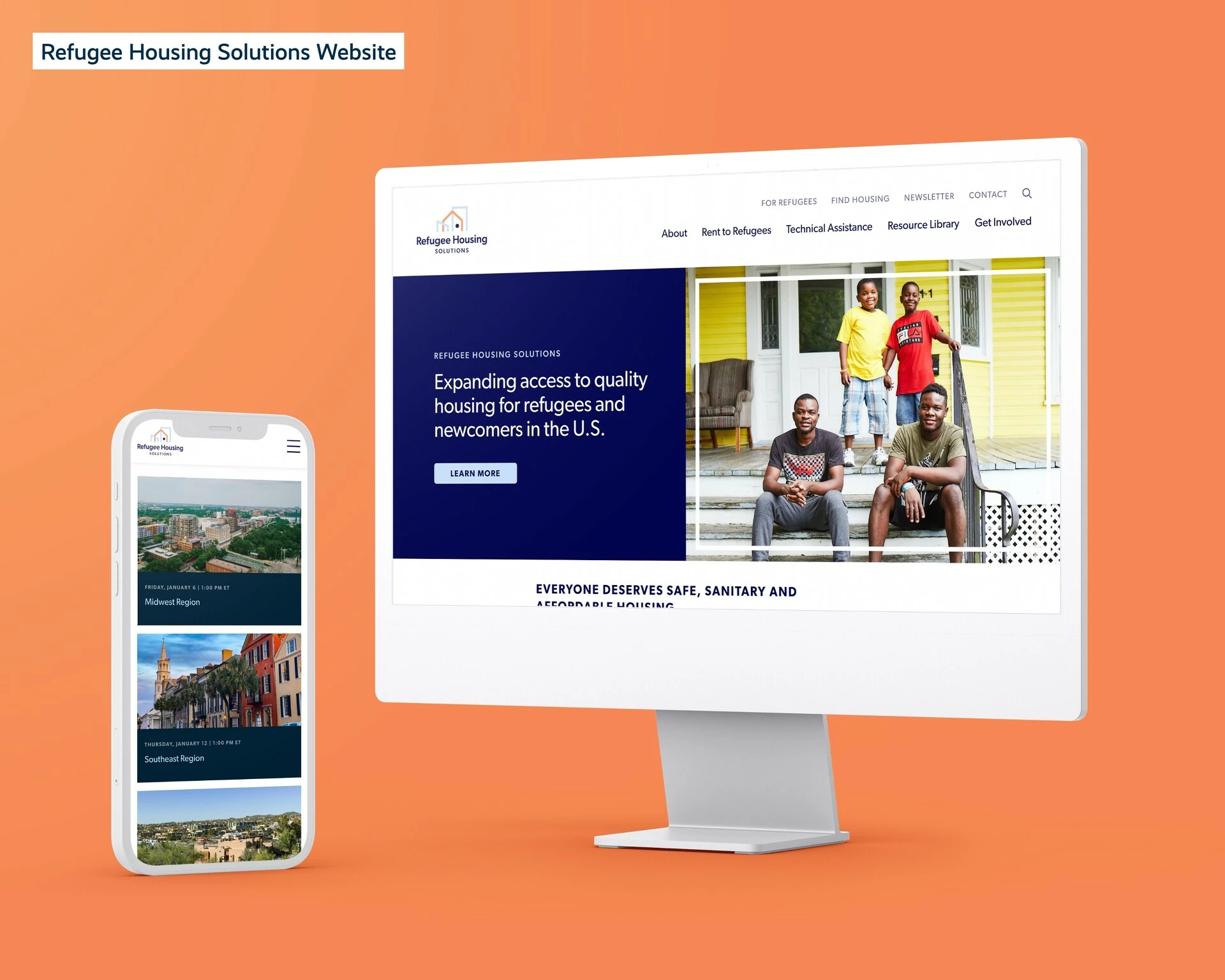 Refugee Housing Solutions Website