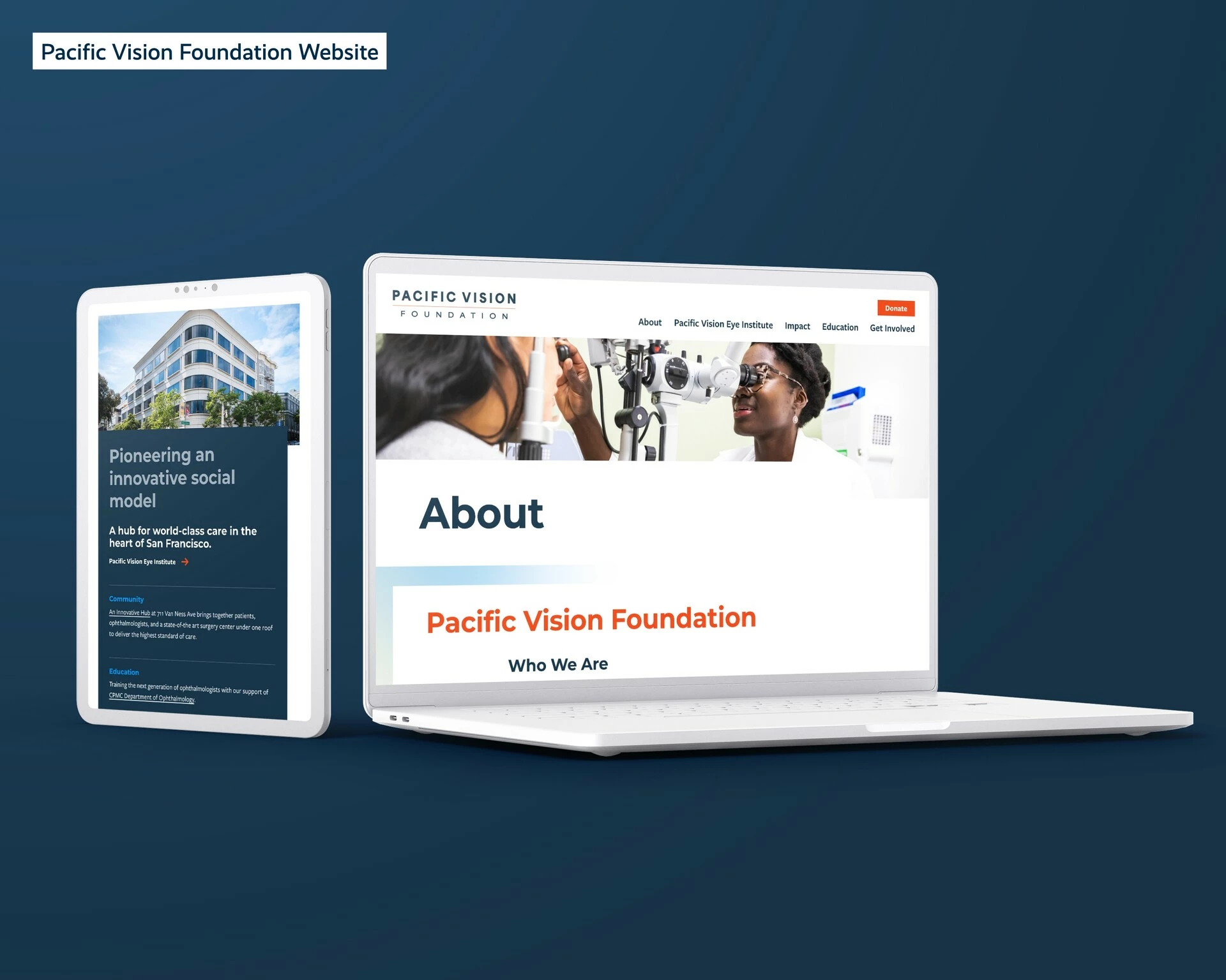 Pacific Vision Website