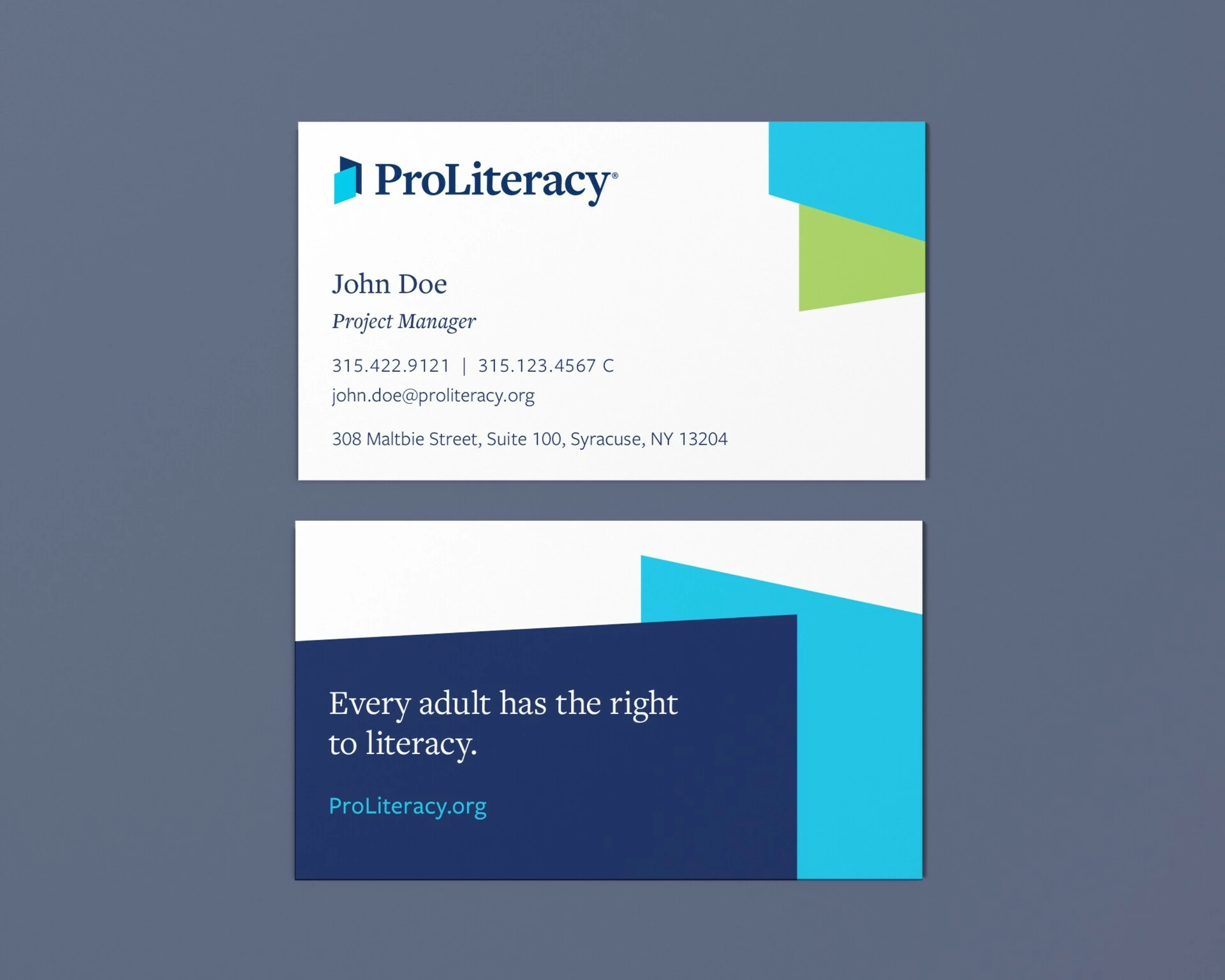 ProLiteracy Business Cards