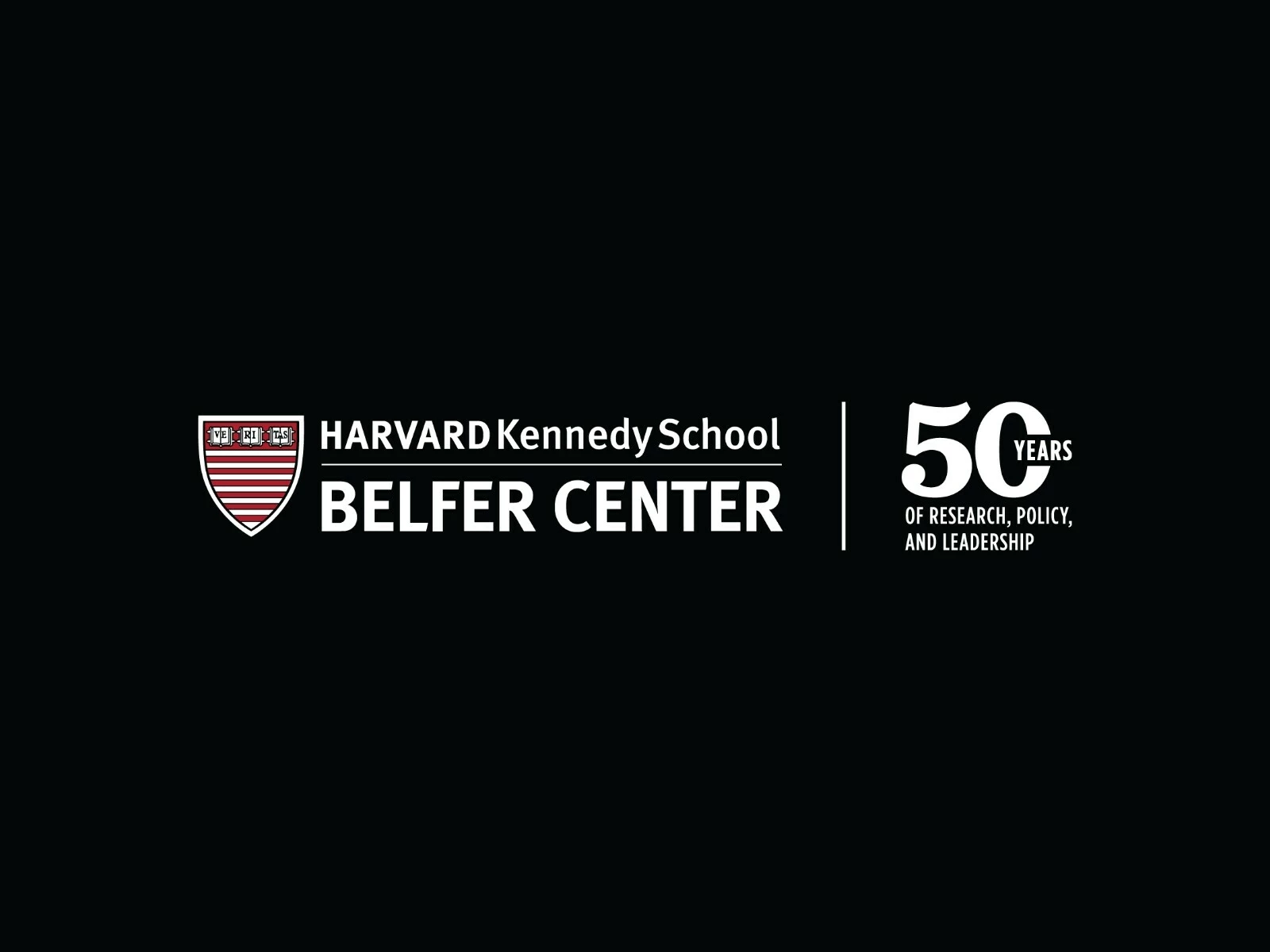 Primary Belfer Center 50 years logo