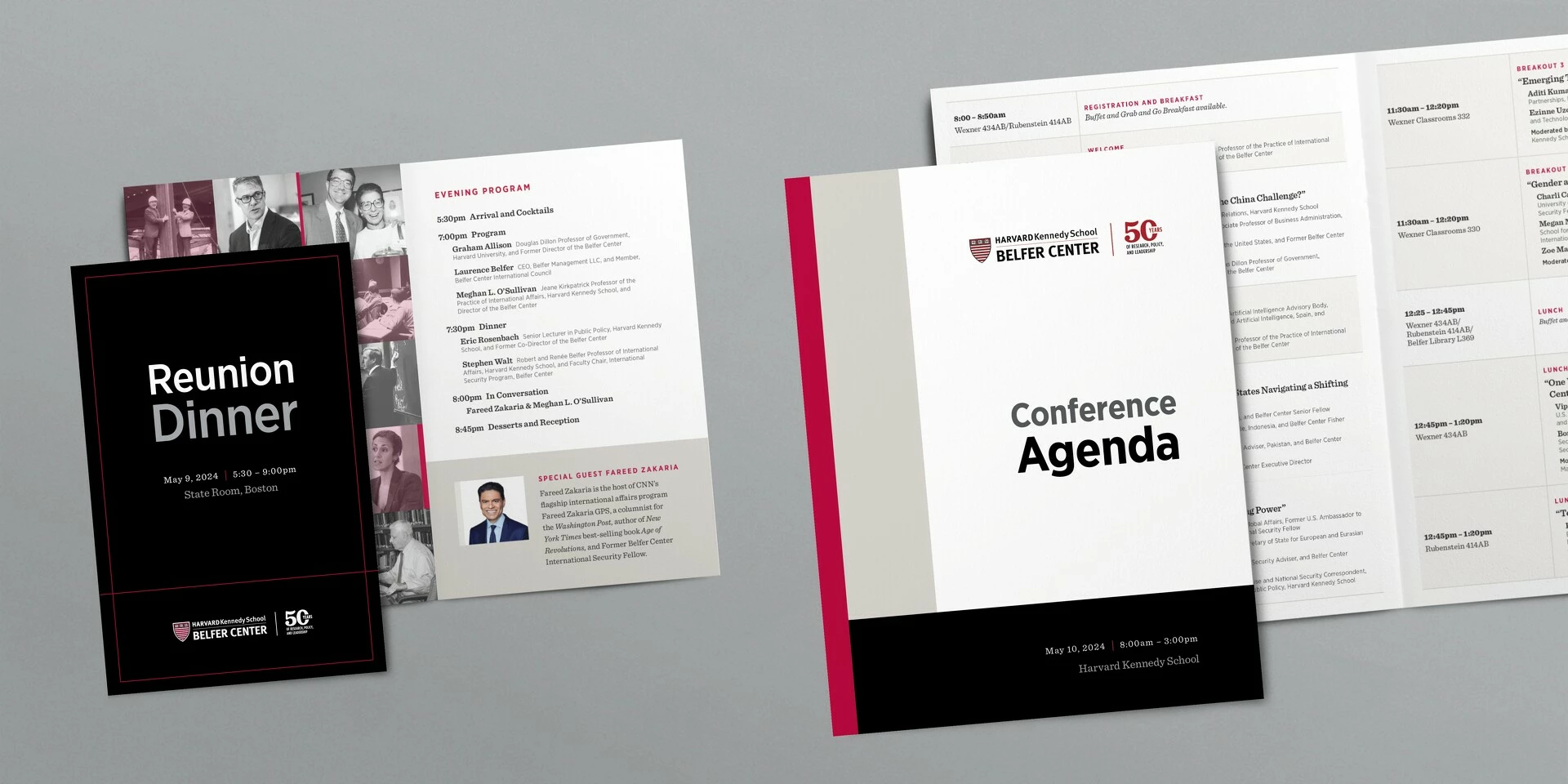 Belfer Center Invite Mockups