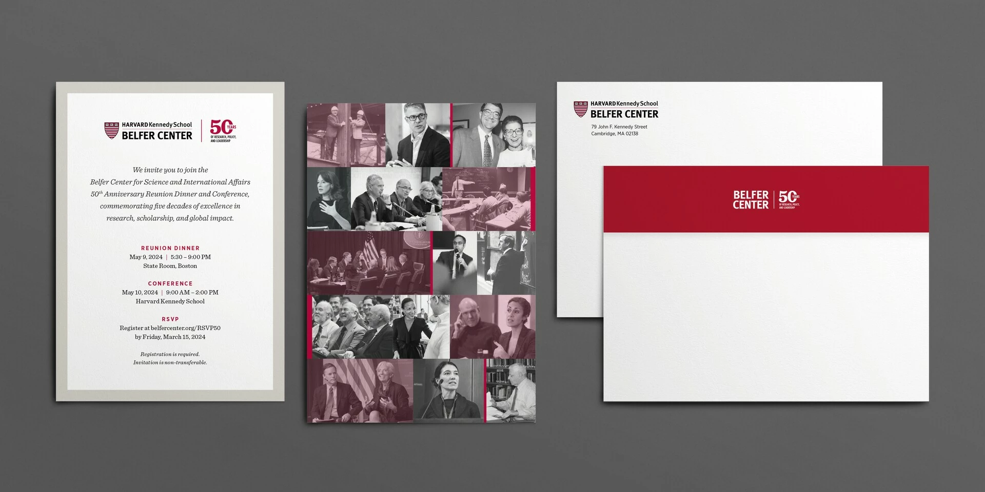 Belfer Center Invite Mockups
