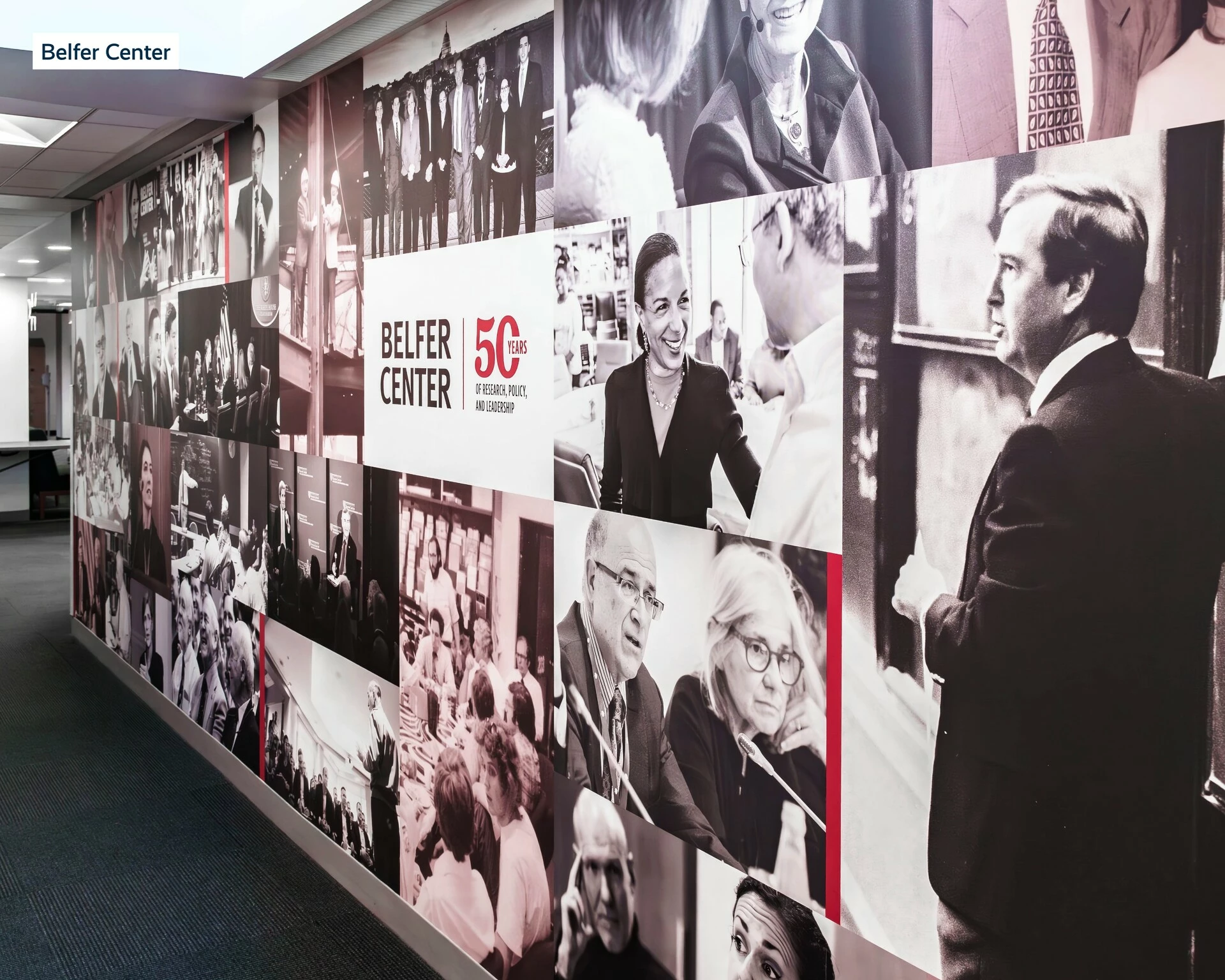Belfer Center Wall Graphic