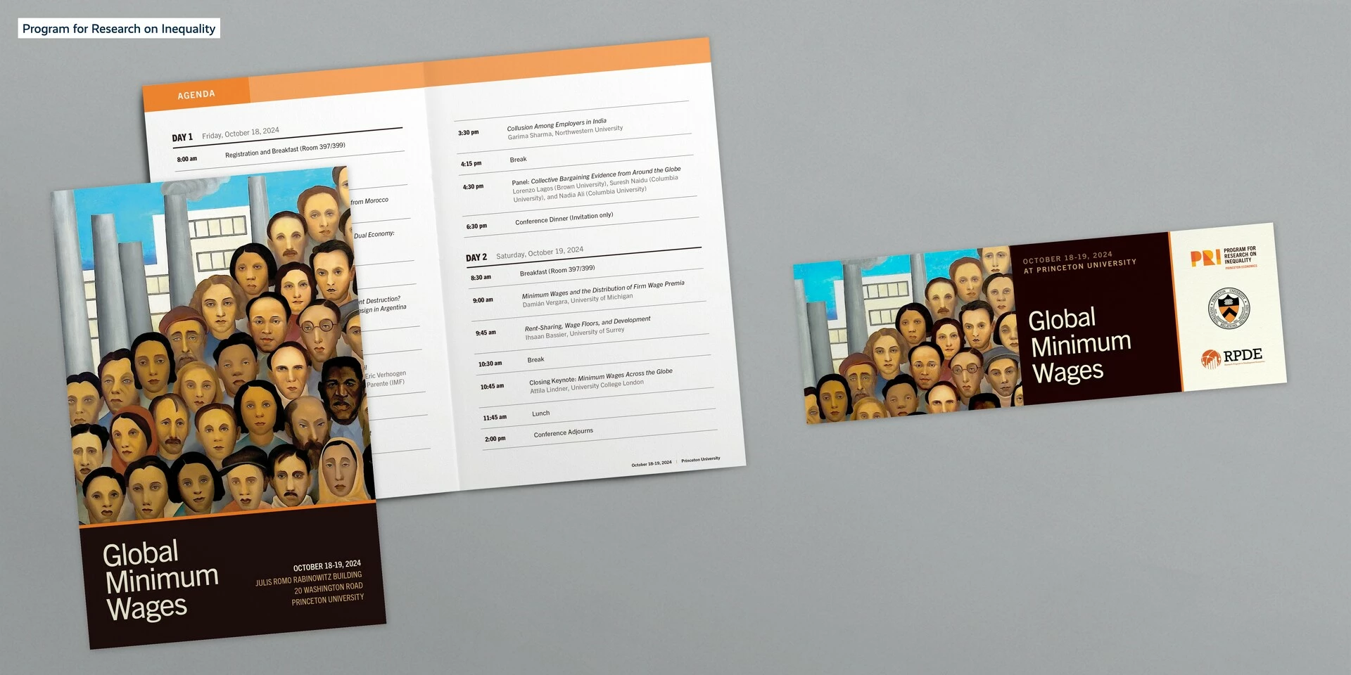 Program for Research on Inequality Event Materials